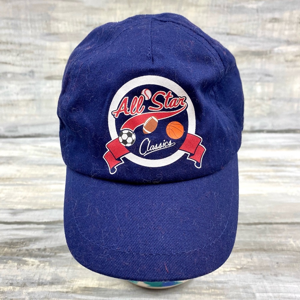 Navy All Star Classics Toddler Fitted Baseball Cap Blue Sapphire Sports Hat OS